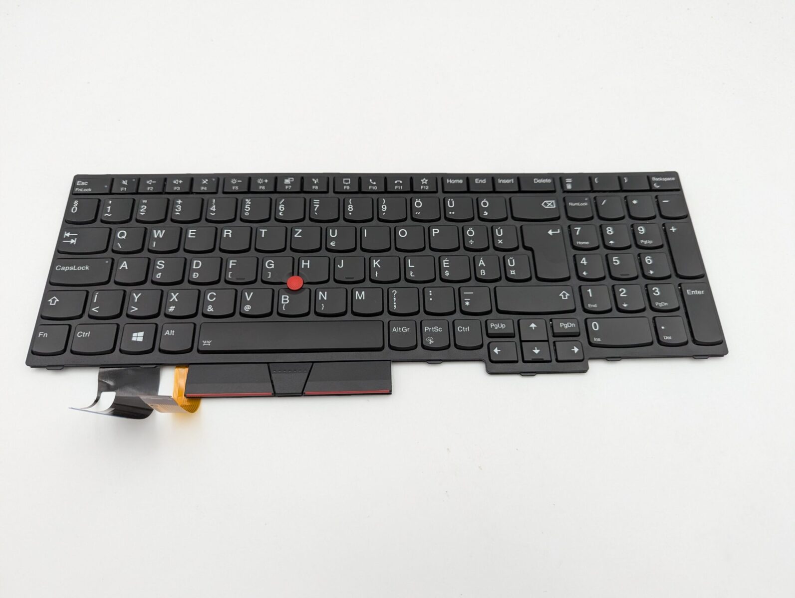Lenovo ThinkPad T590, P53s, L580, L590, E580, E585, E590, E595, T15 Gen 1, P15s Gen 1 magyar billentyűzet - OEM alkatrész Lenovo ThinkPad T590, P53s, L580, L590, E580, E585, E590, E595, T15 Gen 1, P15s Gen 1 magyar billentyűzet - OEM alkatrész